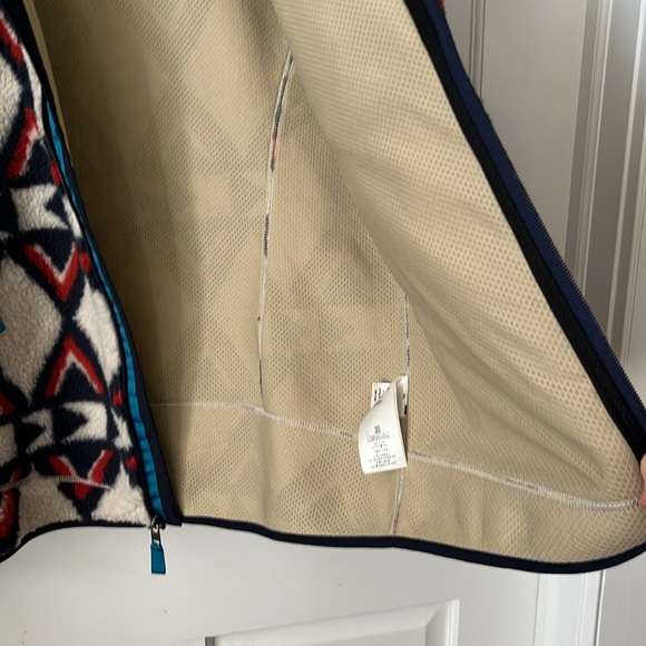 Like New🔥 Patagonia Classic Retro-X Fleece Jacket Brass Hawk: Smolder Blue M - Picture 10 of 17